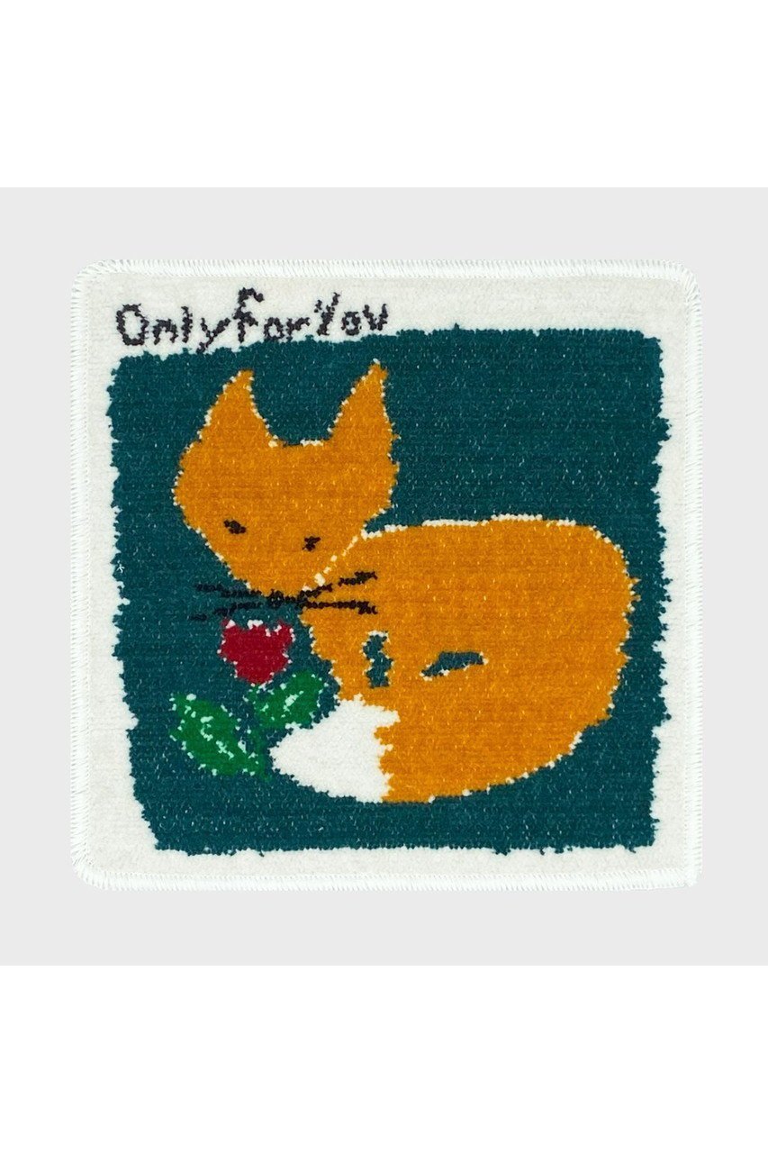 【ビーピービーピー/bpbp】の【UNISEX】【北村人】シェニール織ハンカチ インテリア・キッズ・メンズ・レディースファッション・服の通販 founy(ファニー) 　ファッション　Fashion　レディースファッション　Fashion for Women　レイングッズ・傘・晴雨兼用傘　Umbrellas & Rain Gear　ユニセックス　Unisex, Genderless　おすすめ　Recommended / Our Picks　イラスト　Illustration　ギフト プレゼント　Gift / Present　ハンカチ　Handkerchief, Hanky　傘　Umbrella, Parasol　再入荷　Restock / Back in Stock　吸水　Absorbent, Quick-Dry　手描き　Hand-Drawn, Illustrated　時計　Watch, Wristwatch　キツネ|ID: prp329100004257447 ipo3291000000033639875