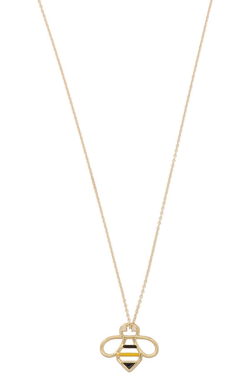 【アリータ/ALIITA】のBEE BRILLANTE ENAMEL ネックレス 人気、トレンドファッション・服の通販 founy(ファニー) 　ファッション　Fashion　レディースファッション　Fashion for Women　ジュエリー　Jewelry　ネックレス　Necklaces & Pendants　イエロー　Yellow　エナメル　Patent Leather　ショート　Short, Short Length　ダイヤモンド　Diamond, Brilliant Cut　ネックレス　Necklace, Pendant Necklace　モチーフ　Motif, Design Theme　リュクス　Luxury, Elegant, High-End, Chic　 other-1|ID: prp329100004257455 ipo3291000000035401005