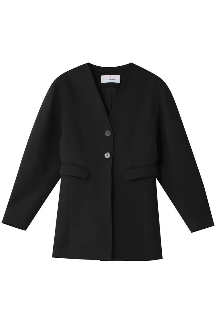 【アキラナカ/AKIRANAKA】のHelene ノーカラージャケット インテリア・キッズ・メンズ・レディースファッション・服の通販 founy(ファニー) https://founy.com/ ファッション Fashion レディースファッション Fashion for Women アウター Coat / Outerwear Collection レディースジャケット・軽アウター Jackets ノーカラージャケット / シンプル上品コーデ Collarless Jackets ショルダー Shoulder, Shoulder Strap シンプル Simple, Minimal ジャケット Jacket, Outerwear ドロップ Drop Shoulder, Dropped Style モダン Modern, Contemporary |ID: prp329100004257462 ipo3291000000032938733
