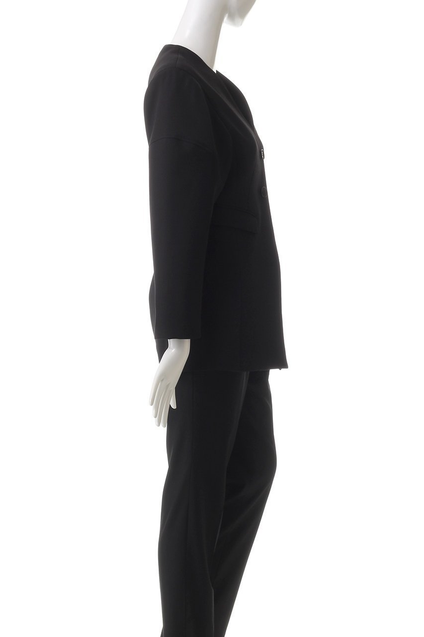 【アキラナカ/AKIRANAKA】のHelene ノーカラージャケット 人気、トレンドファッション・服の通販 founy(ファニー) 　ファッション　Fashion　レディースファッション　Fashion for Women　アウター　Coat / Outerwear Collection　レディースジャケット・軽アウター　Jackets　ノーカラージャケット / シンプル上品コーデ　Collarless Jackets　ショルダー　Shoulder, Shoulder Strap　シンプル　Simple, Minimal　ジャケット　Jacket, Outerwear　ドロップ　Drop Shoulder, Dropped Style　モダン　Modern, Contemporary　other-3|ID: prp329100004257462 ipo3291000000032938757