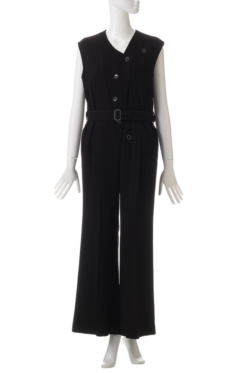 【アキラナカ/AKIRANAKA】のVirva コンビネゾン 人気、トレンドファッション・服の通販 founy(ファニー) 　ファッション　Fashion　レディースファッション　Fashion for Women　パンツ　Pants & Trousers　アシンメトリー　Asymmetrical Style　コンビネゾン　Jumpsuit, All-in-One　フレア　Flare, Flared　other-2|ID: prp329100004257463 ipo3291000000032925845