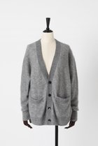【オーヴィル/EAUVIRE】のカシミヤシルクVネックカーディガン グレー|ID: prp329100004257476 ipo3291000000032964038