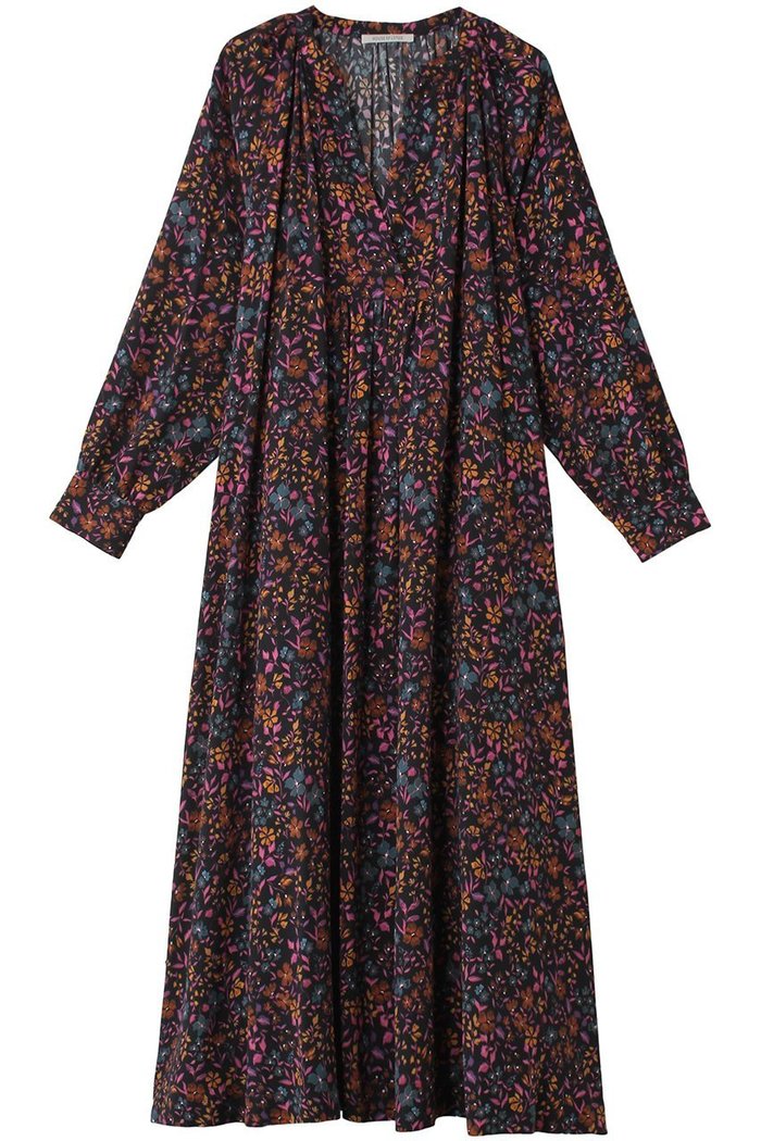 【ハウス オブ ロータス/HOUSE OF LOTUS】のスモールフラワーワンピース インテリア・キッズ・メンズ・レディースファッション・服の通販 founy(ファニー) https://founy.com/ ファッション Fashion レディースファッション Fashion for Women ワンピース Dresses チュニック Tunic Tops & Dresses エレガント 上品 Elegant スタンド Stand Collar, Upright Stand チュニック Tunic, Long Top ドレープ Drape, Draping Fabric ドローコード Drawcord, Drawstring Cord フランス France, French フロント Front, Front Design ロング Long, Long-Length |ID: prp329100004257481 ipo3291000000032887534
