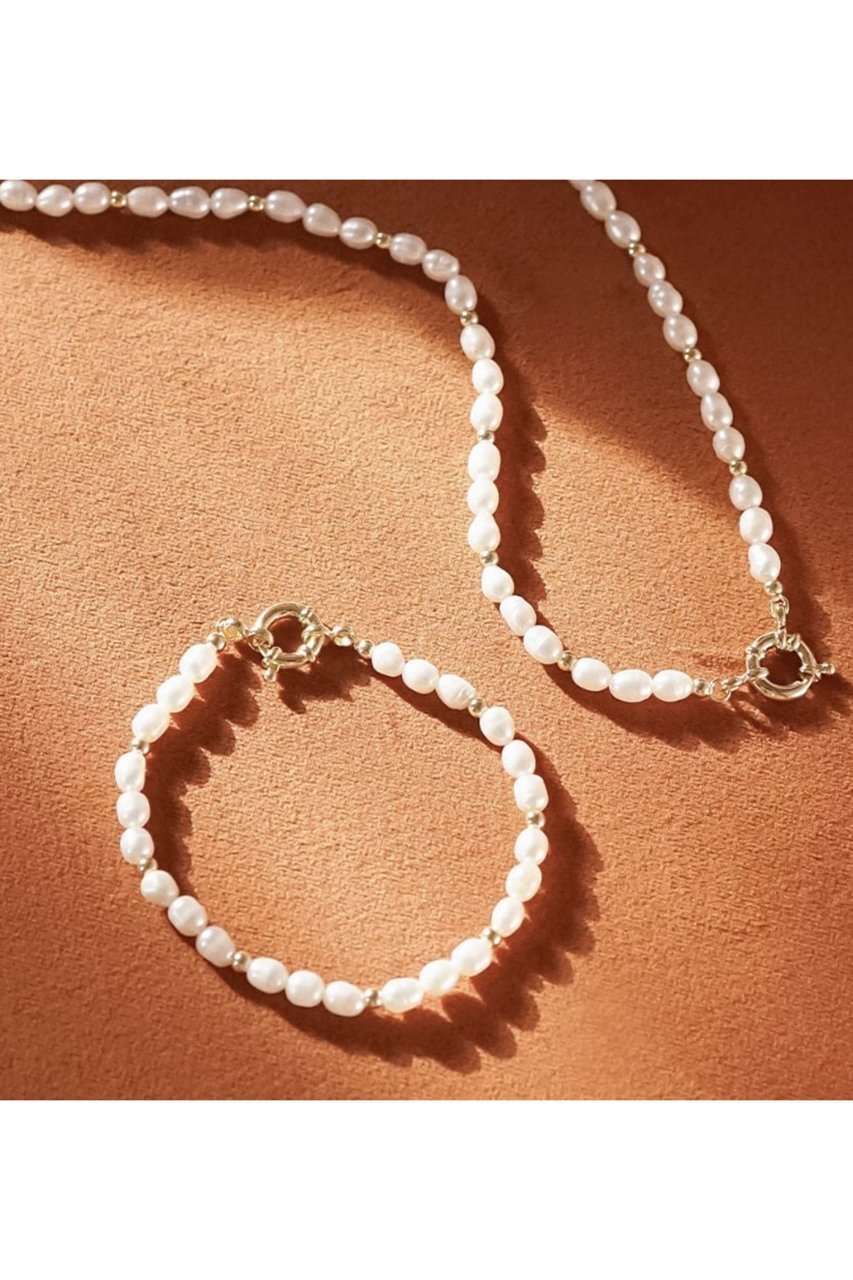 【デイジー ロンドン/DAISY LONDON】のPearl Beaded ネックレス 人気、トレンドファッション・服の通販 founy(ファニー) 　ファッション　Fashion　レディースファッション　Fashion for Women　ジュエリー　Jewelry　ネックレス　Necklaces & Pendants　おすすめ　Recommended / Our Picks　ギフト プレゼント　Gift / Present　ショート　Short, Short Length　ジュエリー　Jewelry, Accessories　ネックレス　Necklace, Pendant Necklace　パール　Pearl, Pearl Accent　ボックス　Boxy, Box Shape　other-8|ID: prp329100004257484 ipo3291000000035337738