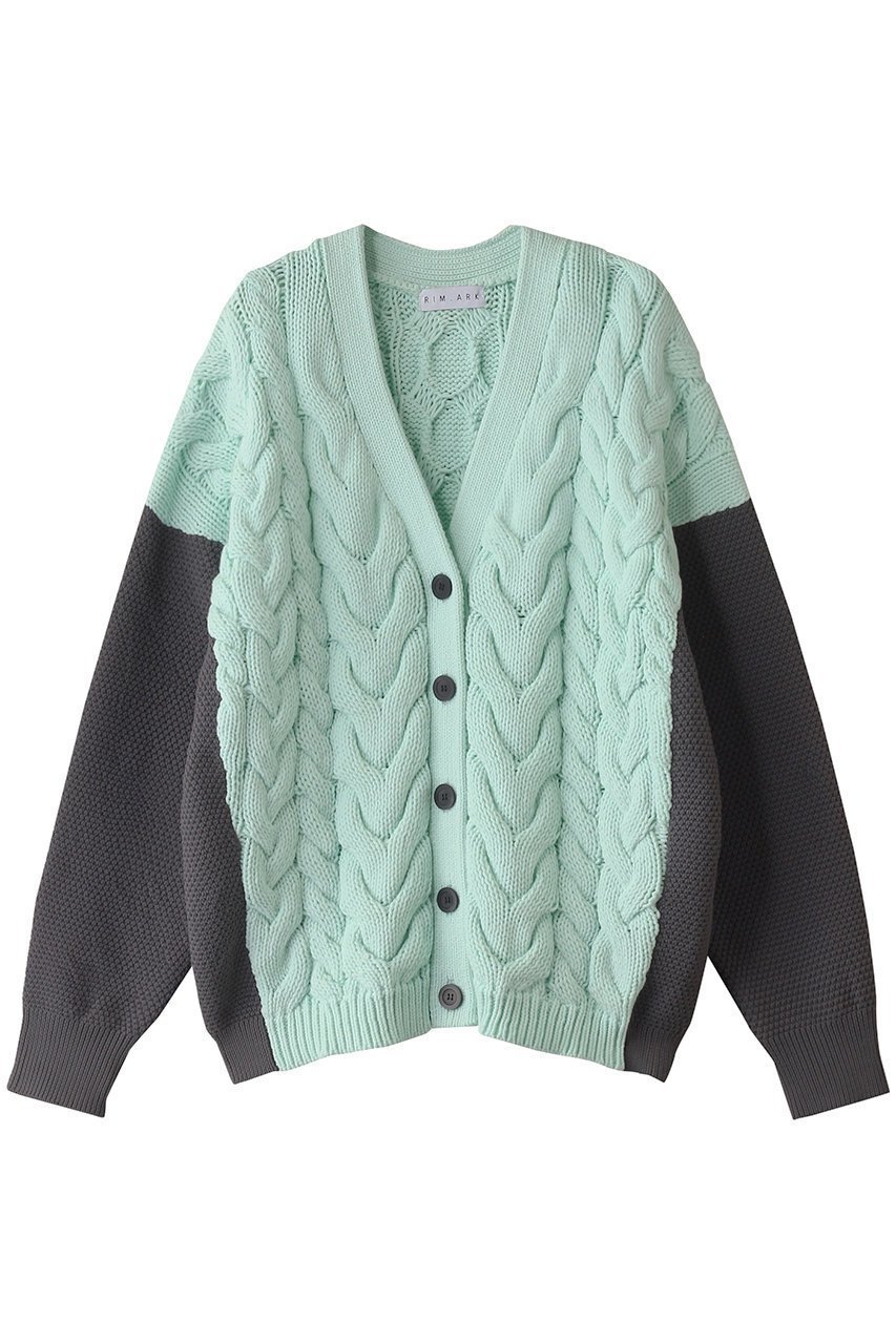 【リムアーク/RIM.ARK】のPattern combination knit CD/ニットカーディガン 人気、トレンドファッション・服の通販 founy(ファニー) 　ファッション　Fashion　レディースファッション　Ladies' Fashion Online　トップス・カットソー　Tops/Tshirt　ニット　Knit Tops　カーディガン　Cardigans　カーディガン　Cardigan　冬　Winter　春　Spring　 other-1|ID: prp329100004259070 ipo3291000000032375891