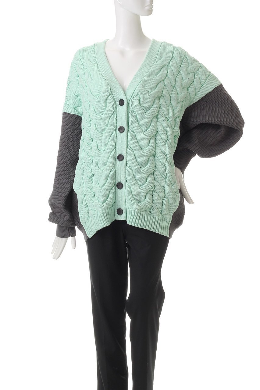 【リムアーク/RIM.ARK】のPattern combination knit CD/ニットカーディガン 人気、トレンドファッション・服の通販 founy(ファニー) 　ファッション　Fashion　レディースファッション　Fashion for Women　トップス・カットソー　Cut & Sew Tops　ニット　Knit Tops & Sweaters　カーディガン・羽織り　Layered Style Cardigans　カーディガン　Cardigan, Knitwear　冬　Winter / This Winter　春　Spring　other-2|ID: prp329100004259070 ipo3291000000034970136