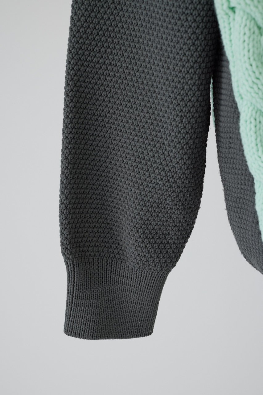 【リムアーク/RIM.ARK】のPattern combination knit CD/ニットカーディガン 人気、トレンドファッション・服の通販 founy(ファニー) 　ファッション　Fashion　レディースファッション　Fashion for Women　トップス・カットソー　Cut & Sew Tops　ニット　Knit Tops & Sweaters　カーディガン・羽織り　Layered Style Cardigans　カーディガン　Cardigan, Knitwear　冬　Winter / This Winter　春　Spring　other-7|ID: prp329100004259070 ipo3291000000034970145