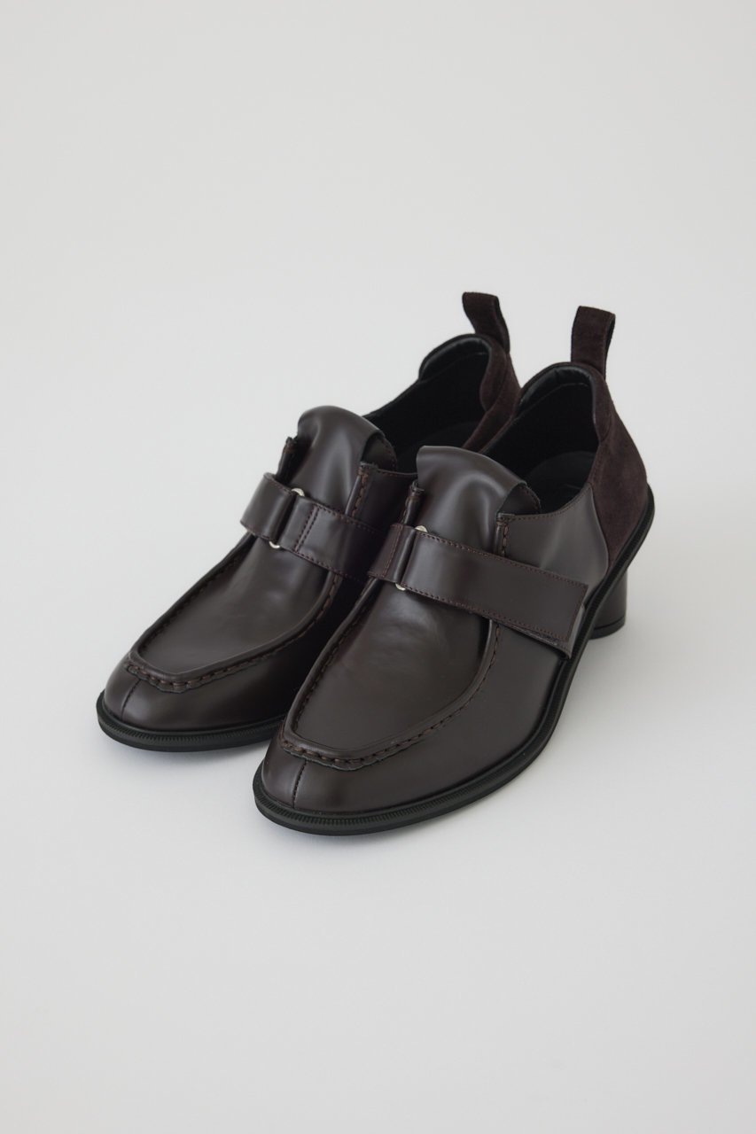 【リムアーク/RIM.ARK】のMannish heel shoes/シューズ インテリア・キッズ・メンズ・レディースファッション・服の通販 founy(ファニー) 　ファッション　Fashion　レディースファッション　WOMEN　おすすめ　Recommend　クラシック　Classic　シューズ　Shoes　シンプル　Simple　スニーカー　Sneakers　ソックス　Socks　マニッシュ　Mannish　ブラウン|ID: prp329100004259071 ipo3291000000032376945
