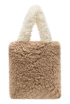 【レモンプレット/Lemonplet】のFAUX FUR MORIE ECO BAG BEIGE&CREAM|ID:prp329100004259072