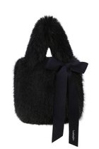 【レモンプレット/Lemonplet】のFAUX FUR CHUPETTE BAG 人気、トレンドファッション・服の通販 founy(ファニー) ファッション Fashion レディースファッション Fashion for Women バッグ Bags フェイクファー Faux Fur, Imitation Fur ポケット Pocket, Pocket Detail リボン Ribbon, Bow A/W・秋冬 Autumn/Winter thumbnail BLACK|ID: prp329100004259075 ipo3291000000036035172
