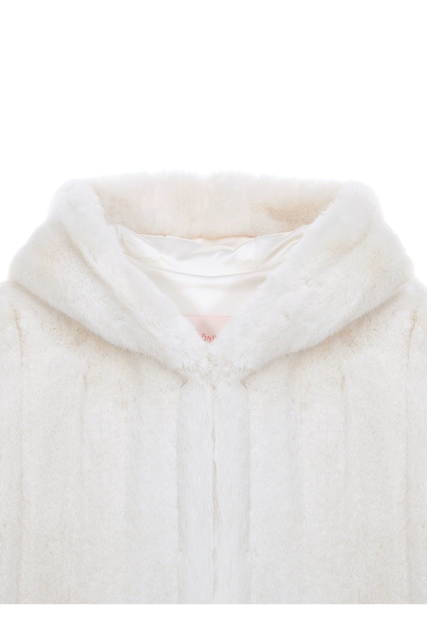 【レモンプレット/Lemonplet】のFAUX FUR HE-A HOODED PONCHO 人気、トレンドファッション・服の通販 founy(ファニー) 　ファッション　Fashion　レディースファッション　Fashion for Women　アウター　Coat / Outerwear Collection　コート・ロングコート・ピーコート　Long Coats, Peacoats & More　フレンチ　French, French Style　ロング　Long, Long-Length　other-4|ID: prp329100004259081 ipo3291000000032809610