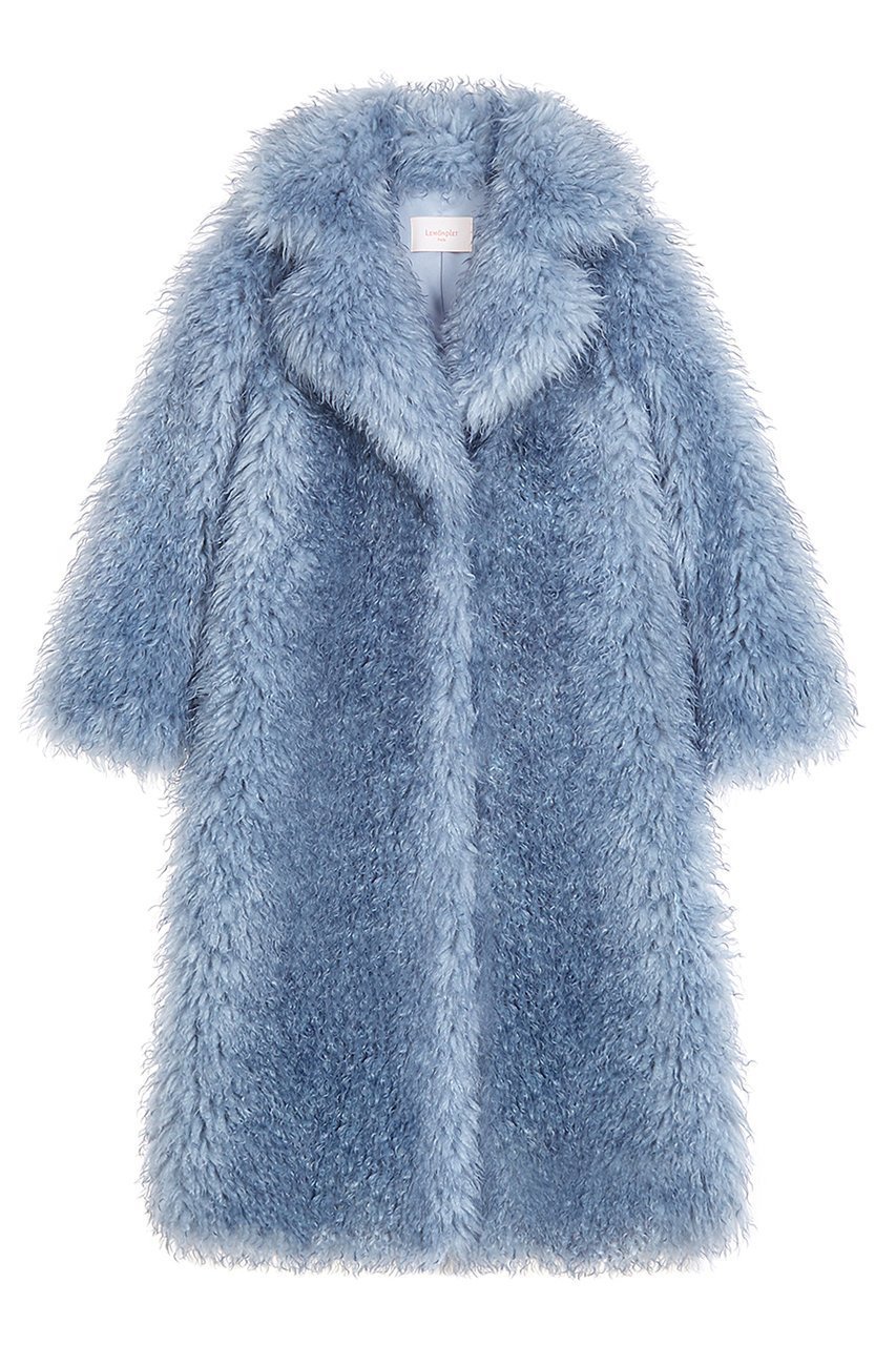 【レモンプレット/Lemonplet】のFAUX FUR EVER MG COAT インテリア・キッズ・メンズ・レディースファッション・服の通販 founy(ファニー) 　ファッション　Fashion　レディースファッション　Fashion for Women　アウター　Coat / Outerwear Collection　コート・ロングコート・ピーコート　Long Coats, Peacoats & More　エレガント 上品　Elegant　シンプル　Simple, Minimal　マキシ　Maxi, Full Length　ロング　Long, Long-Length　再入荷　Restock / Back in Stock　ASHLEY BLUE|ID: prp329100004259082 ipo3291000000032745529