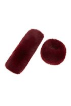 【レモンプレット/Lemonplet】のFAUX FUR POFFIYU BRACELET BORDEAUX|ID:prp329100004259087