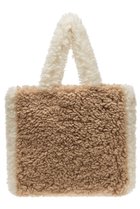 【レモンプレット/Lemonplet】のFAUX FUR PHRYNE ECO BAG BEIGE&CREAM|ID:prp329100004259088