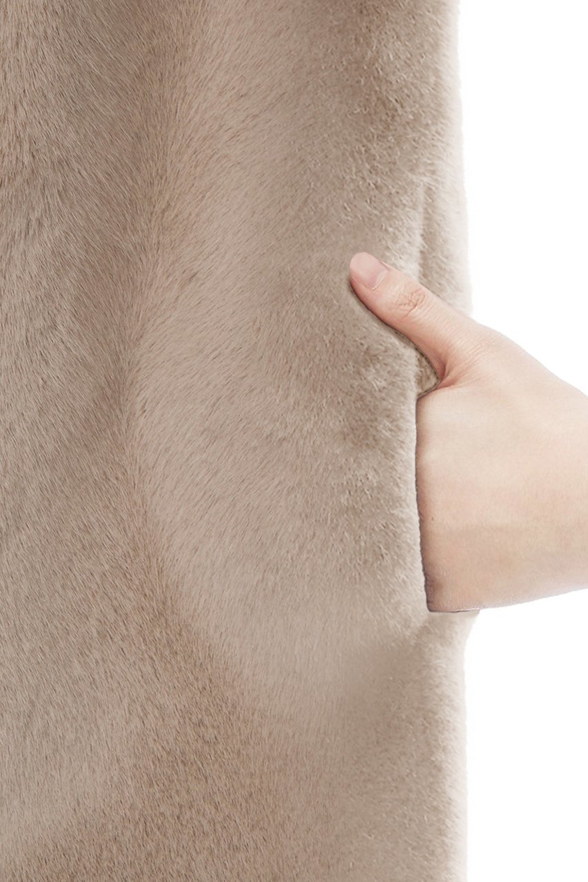 【レモンプレット/Lemonplet】のFAUX FUR BIEN HOODED JACKET 人気、トレンドファッション・服の通販 founy(ファニー) 　ファッション　Fashion　レディースファッション　Fashion for Women　アウター　Coat / Outerwear Collection　レディースジャケット・軽アウター　Jackets　シンプル　Simple, Minimal　ジャケット　Jacket, Outerwear　スタイリッシュ　Stylish, Fashionable　フェイクファー　Faux Fur, Imitation Fur　フロント　Front, Front Design　other-6|ID: prp329100004259095 ipo3291000000032939414