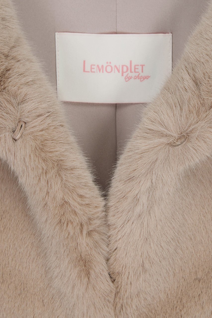【レモンプレット/Lemonplet】のFAUX FUR BIEN HOODED JACKET 人気、トレンドファッション・服の通販 founy(ファニー) 　ファッション　Fashion　レディースファッション　Fashion for Women　アウター　Coat / Outerwear Collection　レディースジャケット・軽アウター　Jackets　シンプル　Simple, Minimal　ジャケット　Jacket, Outerwear　スタイリッシュ　Stylish, Fashionable　フェイクファー　Faux Fur, Imitation Fur　フロント　Front, Front Design　other-5|ID: prp329100004259095 ipo3291000000035580761