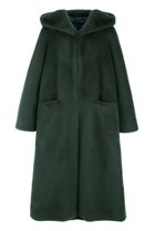 【その他のブランド/Other】のFAUX FUR LAON HOODED MAXI COAT GREEN|ID: prp329100004259108 ipo3291000000029579202