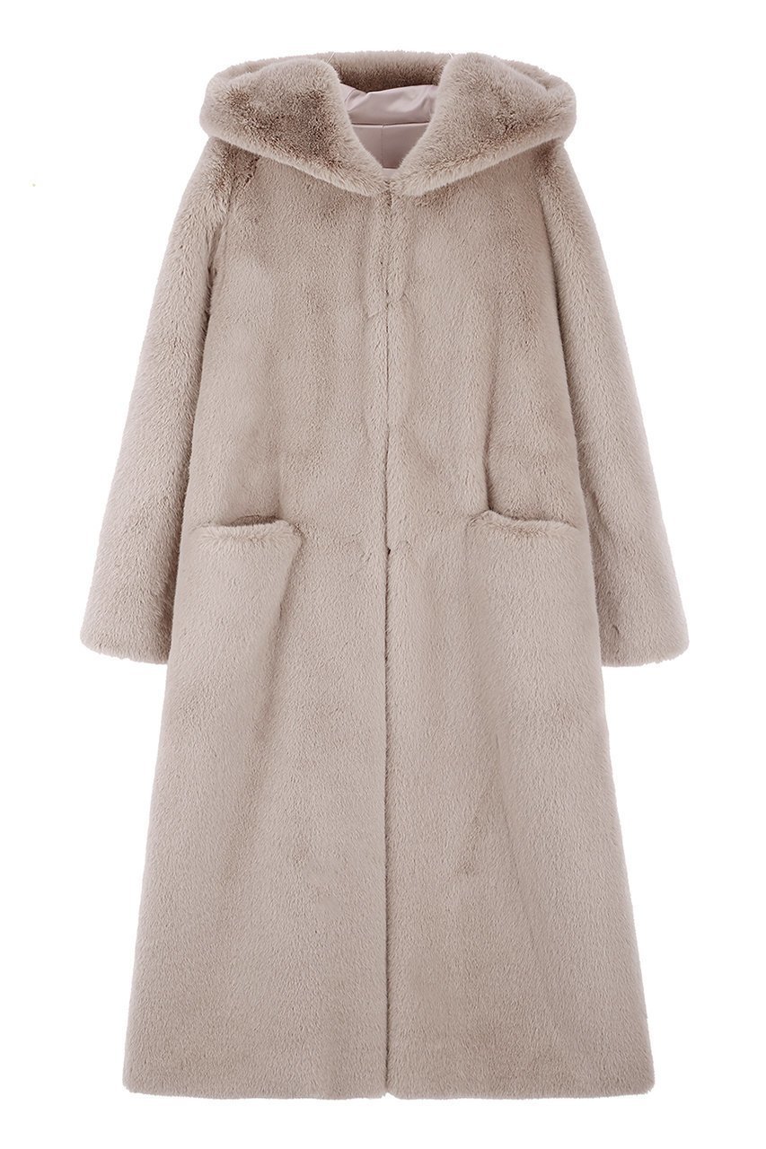 【レモンプレット/Lemonplet】のFAUX FUR LAON HOODED MAXI COAT 人気、トレンドファッション・服の通販 founy(ファニー) 　ファッション　Fashion　レディースファッション　Fashion for Women　アウター　Coat / Outerwear Collection　コート・ロングコート・ピーコート　Long Coats, Peacoats & More　ドローストリング　Drawstring, Pull Cord　ポケット　Pocket, Pocket Detail　マキシ　Maxi, Full Length　ロング　Long, Long-Length　定番　Standard, Basic Item　 other-1|ID: prp329100004259108 ipo3291000000032935612