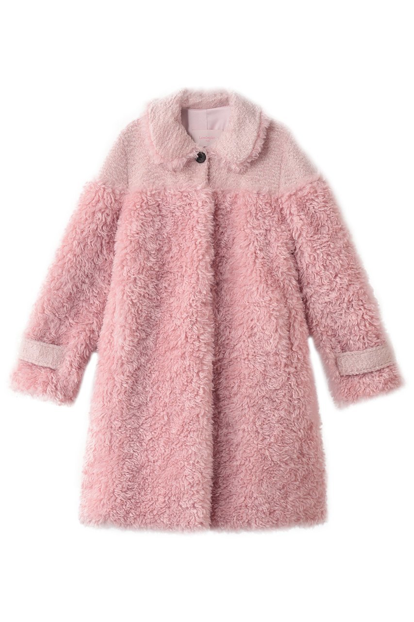 【レモンプレット/Lemonplet】のFAUX FUR ANGE L COAT インテリア・キッズ・メンズ・レディースファッション・服の通販 founy(ファニー) ファッション Fashion レディースファッション Fashion for Women アウター Coat / Outerwear Collection コート・ロングコート・ピーコート Long Coats, Peacoats & More フェイクファー Faux Fur, Imitation Fur フォーマル Formal, Dressy フロント Front, Front Design ポケット Pocket, Pocket Detail ロング Long, Long-Length ピンク|ID: prp329100004259110 ipo3291000000034269194