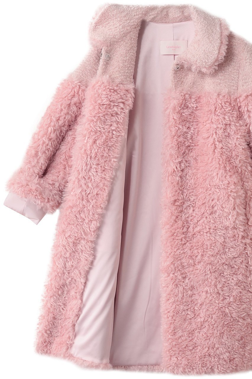 【レモンプレット/Lemonplet】のFAUX FUR ANGE L COAT 人気、トレンドファッション・服の通販 founy(ファニー) 　ファッション　Fashion　レディースファッション　Fashion for Women　アウター　Coat / Outerwear Collection　コート・ロングコート・ピーコート　Long Coats, Peacoats & More　フェイクファー　Faux Fur, Imitation Fur　フォーマル　Formal, Dressy　フロント　Front, Front Design　ポケット　Pocket, Pocket Detail　ロング　Long, Long-Length　other-6|ID: prp329100004259110 ipo3291000000036509854