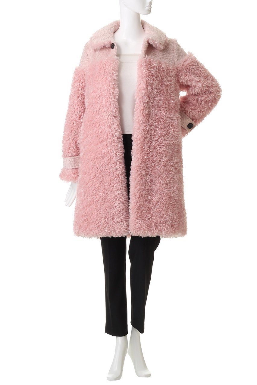 【レモンプレット/Lemonplet】のFAUX FUR ANGE L COAT 人気、トレンドファッション・服の通販 founy(ファニー) 　ファッション　Fashion　レディースファッション　Fashion for Women　アウター　Coat / Outerwear Collection　コート・ロングコート・ピーコート　Long Coats, Peacoats & More　フェイクファー　Faux Fur, Imitation Fur　フォーマル　Formal, Dressy　フロント　Front, Front Design　ポケット　Pocket, Pocket Detail　ロング　Long, Long-Length　other-7|ID: prp329100004259110 ipo3291000000036509855
