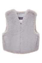 【その他のブランド/Other】のFAUX FUR MINI VEST WARM GREY|ID: prp329100004259111 ipo3291000000029579212