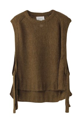 【ミディウミソリッド/MIDIUMISOLID】 mohair side ribbon vest.R ベスト人気、トレンドファッション・服の通販 founy(ファニー) ファッション Fashion レディースファッション WOMEN トップス・カットソー Tops/Tshirt ニット Knit Tops ベスト/ジレ Gilets/Vests プルオーバー Pullover A/W・秋冬 Aw・Autumn/Winter・Fw・Fall-Winter おすすめ Recommend インナー Inner シアー Sheer ベスト Vest モヘア Mohair リボン Ribbon NEW・新作・新着・新入荷 New Arrivals |ID:prp329100004259116