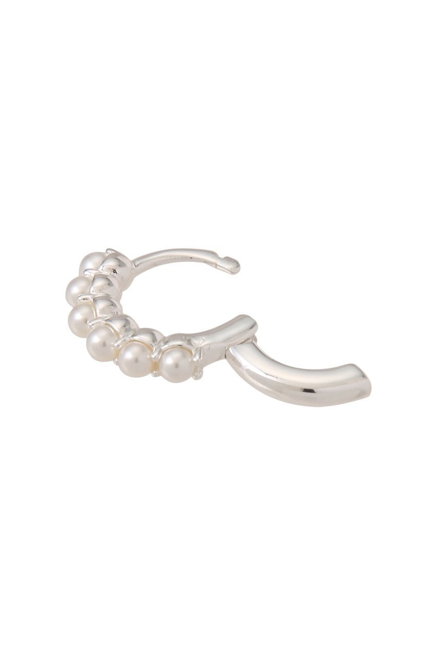 【デイジー ロンドン/DAISY LONDON】のPearl Mini Huggie ピアス シルバー 人気、トレンドファッション・服の通販 founy(ファニー) 　ファッション　Fashion　レディースファッション　WOMEN　ジュエリー　Jewelry　リング　Rings　イヤリング　Earrings　おすすめ　Recommend　イヤリング　Earrings　オケージョン　Occasion　ギフト プレゼント　Gift Present　シルバー　Silver　パール　Pearl　フェミニン　Feminine　other-4|ID: prp329100004259117 ipo3291000000031374811