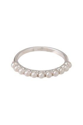 【デイジー ロンドン/DAISY LONDON】のMini Pearl Band リング シルバー 人気、トレンドファッション・服の通販 founy(ファニー) ファッション Fashion レディースファッション WOMEN シルバー Silver シンプル Simple パール Pearl |ID:prp329100004259119