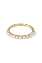 【デイジー ロンドン/DAISY LONDON】のMini Pearl Band リング ゴールド 人気、トレンドファッション・服の通販 founy(ファニー) ファッション Fashion レディースファッション Fashion for Women ジュエリー Jewelry シンプル Simple, Minimal パール Pearl, Pearl Accent thumbnail ゴールド|ID: prp329100004259120 ipo3291000000036177579