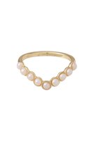 【デイジー ロンドン/DAISY LONDON】のPearl Wave Band リング ゴールド 人気、トレンドファッション・服の通販 founy(ファニー) ファッション Fashion レディースファッション WOMEN ギフト プレゼント Gift Present シンプル Simple パール Pearl フォルム Form エレガント 上品 Elegant NEW・新作・新着・新入荷 New Arrivals |ID:prp329100004259122