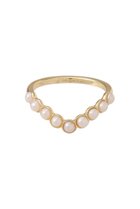 【デイジー ロンドン/DAISY LONDON】のPearl Wave Band リング ゴールド 人気、トレンドファッション・服の通販 founy(ファニー) ファッション Fashion レディースファッション WOMEN ギフト プレゼント Gift Present シンプル Simple パール Pearl フォルム Form エレガント 上品 Elegant NEW・新作・新着・新入荷 New Arrivals thumbnail ゴールド|ID: prp329100004259122 ipo3291000000029579247