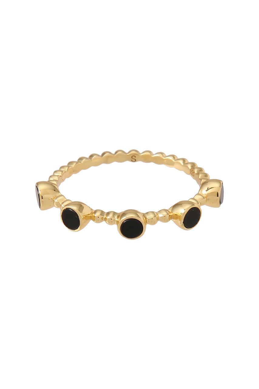 【デイジー ロンドン/DAISY LONDON】の【Polly Sayer】Black Onyx Bobble リング ゴールド 人気、トレンドファッション・服の通販 founy(ファニー) ファッション Fashion レディースファッション Fashion for Women ジュエリー Jewelry おすすめ Recommended / Our Picks ジュエリー Jewelry, Accessories ストーン Stone, Gem-Like ネックレス Necklace, Pendant Necklace フォルム Silhouette, Form 定番 Standard, Basic Item other-1|ID: prp329100004259126 ipo3291000000036096346