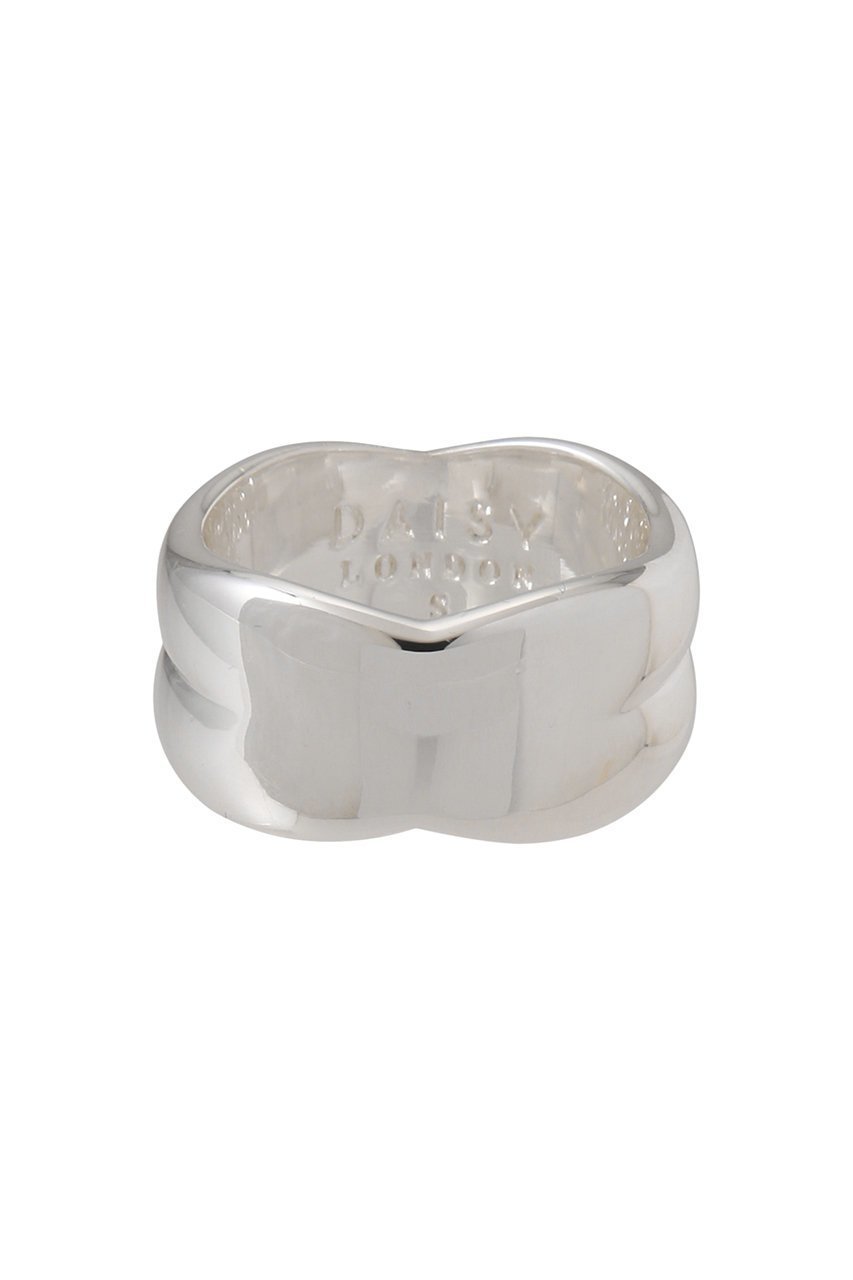 【デイジー ロンドン/DAISY LONDON】の【Polly Sayer】Black Onyx Chunky Band リング シルバー 人気、トレンドファッション・服の通販 founy(ファニー) 　ファッション　Fashion　レディースファッション　Fashion for Women　ジュエリー　Jewelry　シルバー　Silver, Metallic Silver　ジュエリー　Jewelry, Accessories　スタイリッシュ　Stylish, Fashionable　ストーン　Stone, Gem-Like　フェミニン　Feminine, Girly　other-4|ID: prp329100004259127 ipo3291000000035659639