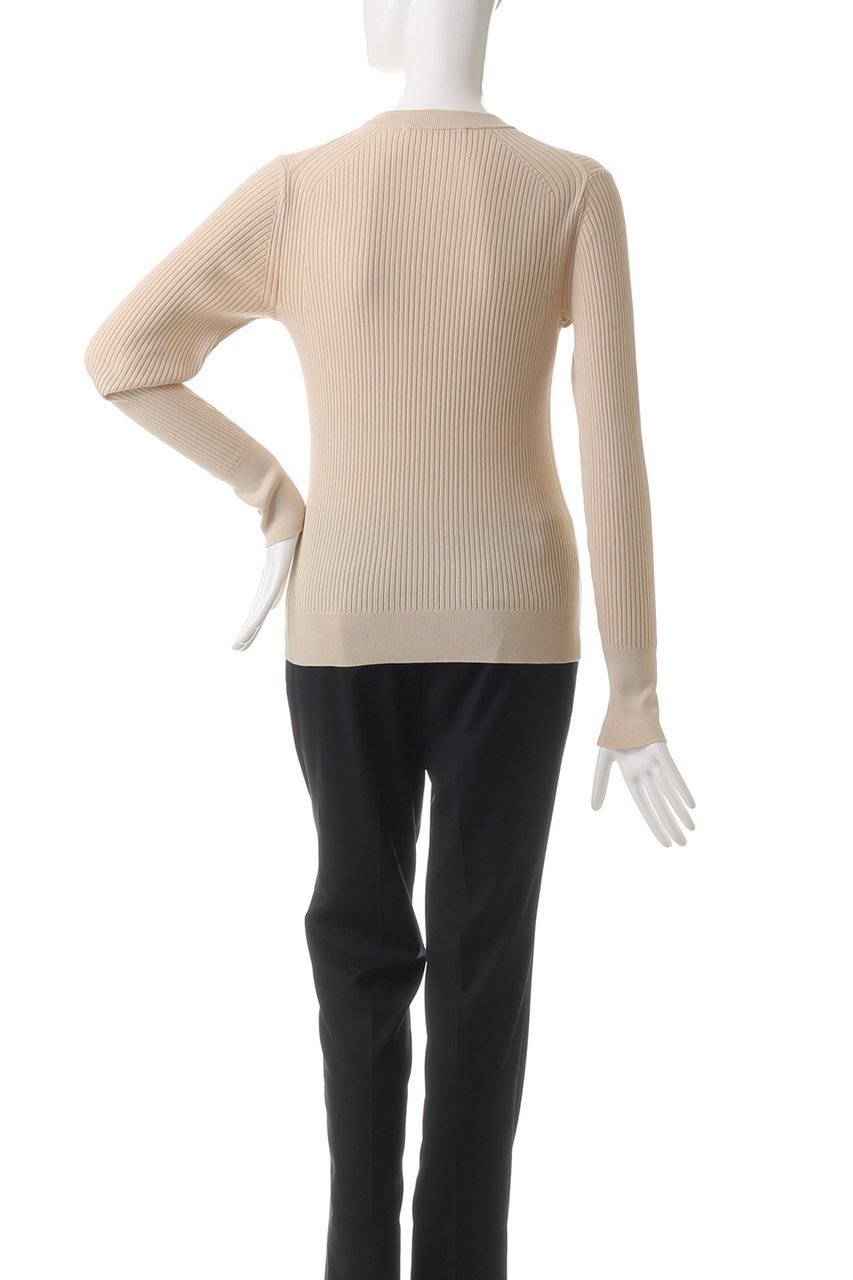 【デパリエ/DEPAREILLE】のCO/SI リブクルーネックプルオーバー 人気、トレンドファッション・服の通販 founy(ファニー) 　ファッション　Fashion　レディースファッション　WOMEN　トップス・カットソー　Tops/Tshirt　ニット　Knit Tops　プルオーバー　Pullover　インナー　Inner　シルク　Silk　シンプル　Simple　長袖　Long Sleeve　other-4|ID: prp329100004259131 ipo3291000000031375009