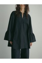 【エトレトウキョウ/ETRE TOKYO】のデザインスリーブスキッパーシャツ 人気、トレンドファッション・服の通販 founy(ファニー) ファッション Fashion レディースファッション WOMEN トップス・カットソー Tops/Tshirt シャツ/ブラウス Shirts/Blouses スタンド Stand スリット Slit スリーブ Sleeve チュニック Tunic ネップ Nep Yarn ロング Long ワイド Wide 今季 This Season NEW・新作・新着・新入荷 New Arrivals thumbnail ネイビー|ID: prp329100004260074 ipo3291000000029599483