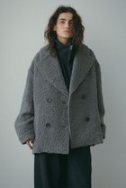 【エトレトウキョウ/ETRE TOKYO】のビックカラーブークレPコート グレー|ID: prp329100004260075 ipo3291000000035960071