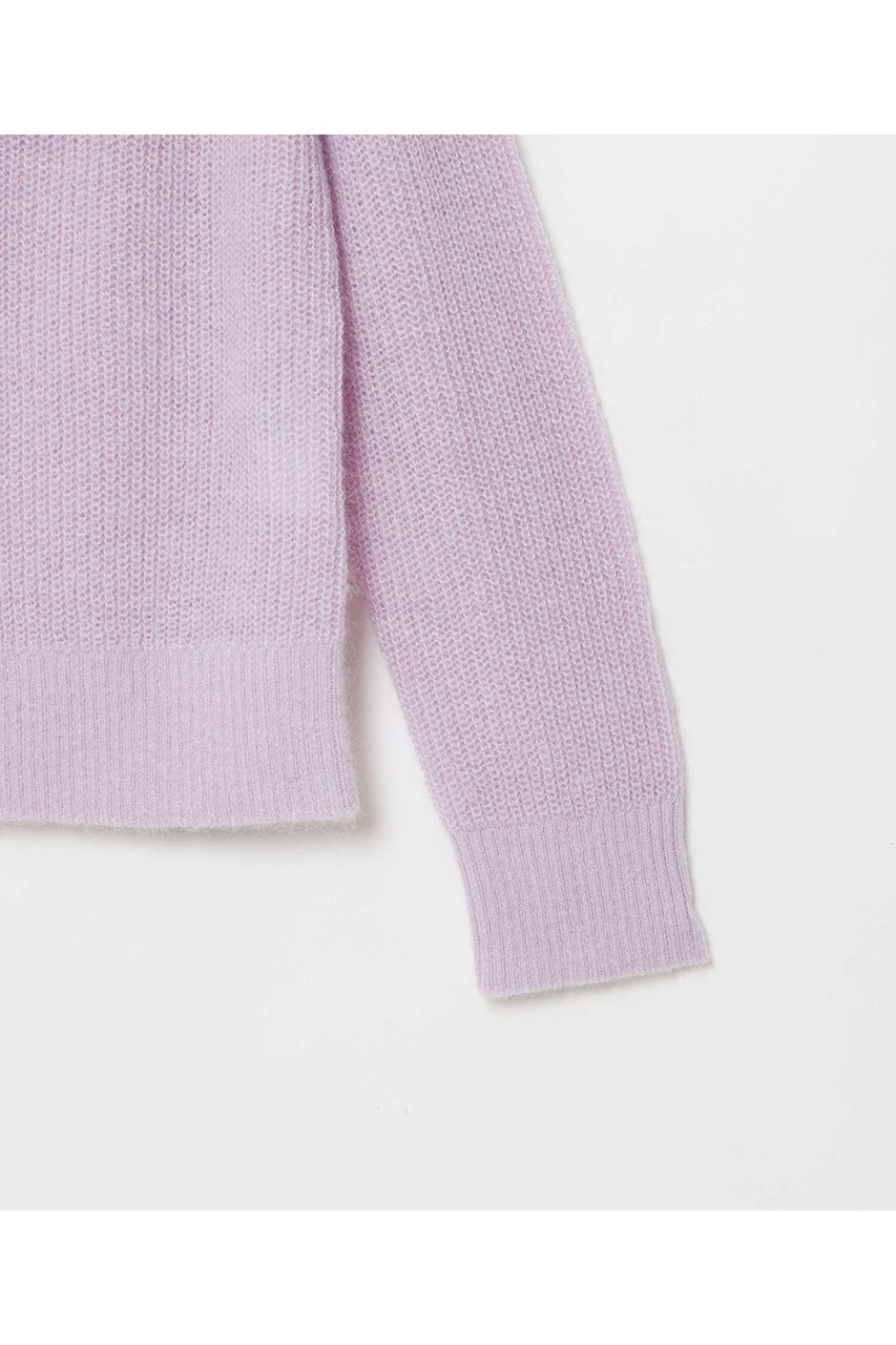 【アルアバイル/allureville】の【LOULOU WILLOUGHBY】モヘヤラッフルプルオーバー 人気、トレンドファッション・服の通販 founy(ファニー) 　ファッション　Fashion　レディースファッション　Fashion for Women　トップス・カットソー　Cut & Sew Tops　ニット　Knit Tops & Sweaters　カジュアルプルオーバー・ニットトップス　Pullovers & Knit Tops / Casual Pullovers　パープル　Purple, Violet　ラッフル　Ruffle, Frill　other-4|ID: prp329100004260077 ipo3291000000032951873
