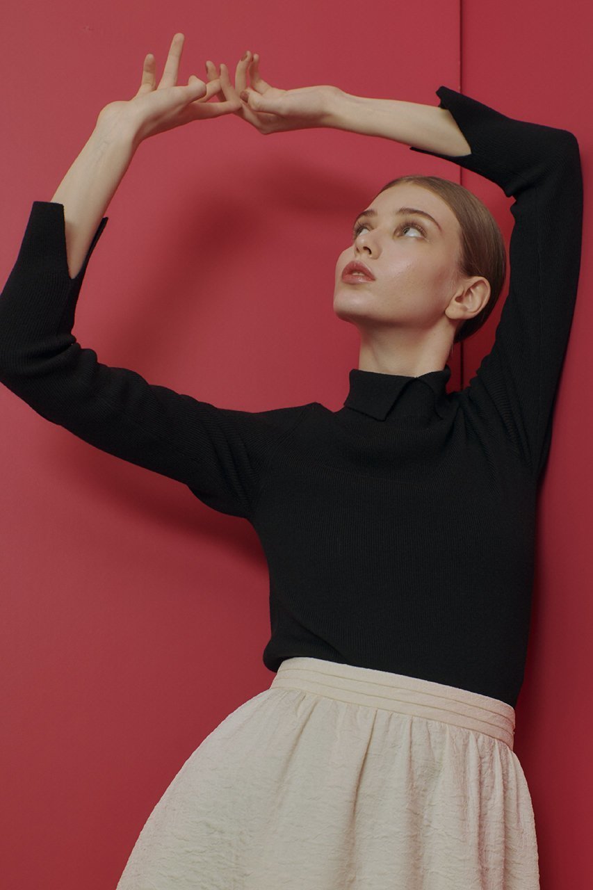 【アルアバイル/allureville】の【LOULOU WILLOUGHBY】レギュラーカラータートルネックプルオーバー 人気、トレンドファッション・服の通販 founy(ファニー) 　ファッション　Fashion　レディースファッション　Fashion for Women　トップス・カットソー　Cut & Sew Tops　ニット　Knit Tops & Sweaters　カジュアルプルオーバー・ニットトップス　Pullovers & Knit Tops / Casual Pullovers　タートルネック・ハイネックトップス　Turtlenecks & High-Neck Tops　タートルネック　Turtleneck, High Neck　リブニット　Rib Knit, Ribbed Knit　レギュラー　Regular, Standard Fit　other-6|ID: prp329100004260078 ipo3291000000032961018