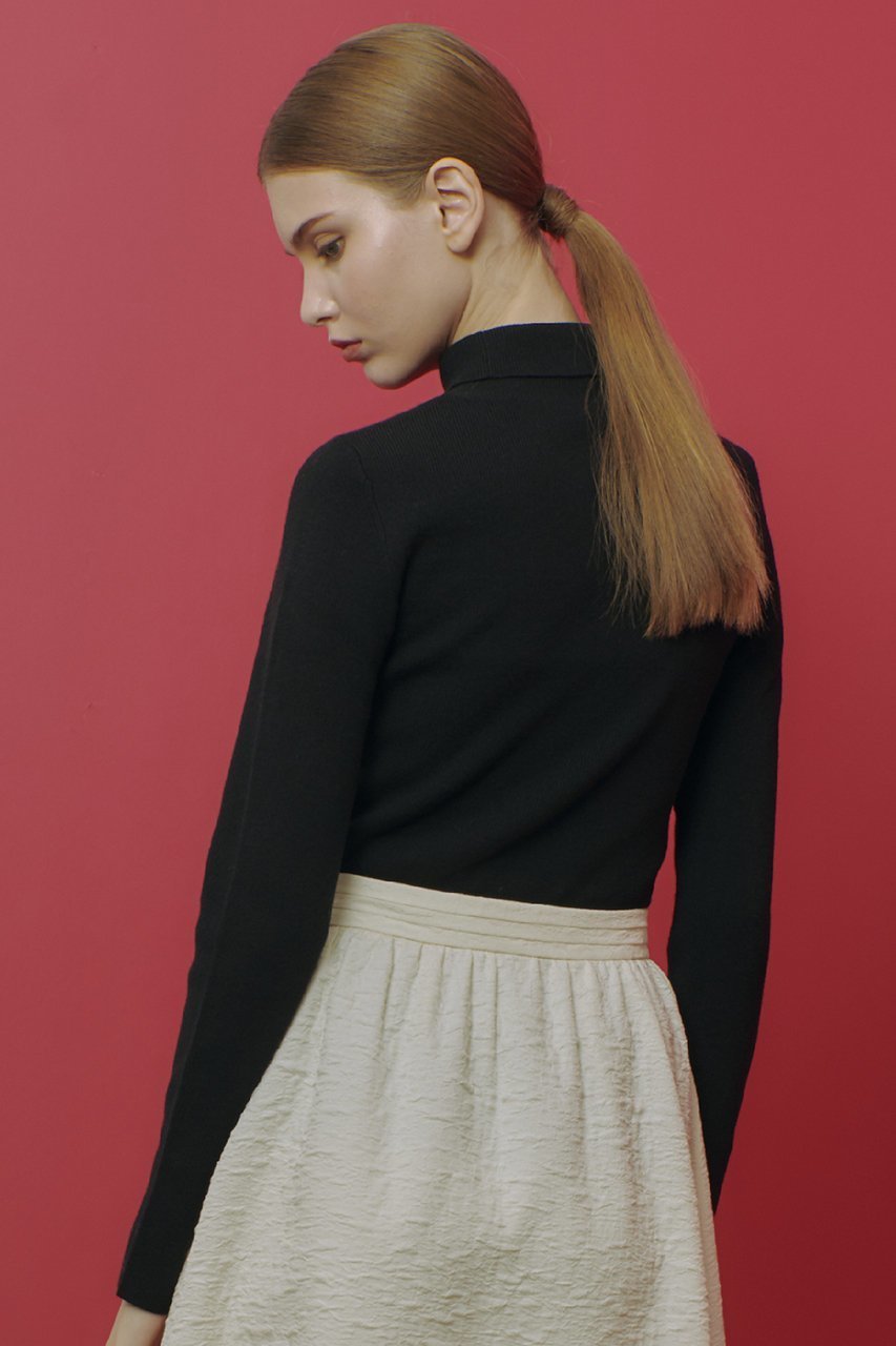 【アルアバイル/allureville】の【LOULOU WILLOUGHBY】レギュラーカラータートルネックプルオーバー 人気、トレンドファッション・服の通販 founy(ファニー) 　ファッション　Fashion　レディースファッション　Fashion for Women　トップス・カットソー　Cut & Sew Tops　ニット　Knit Tops & Sweaters　カジュアルプルオーバー・ニットトップス　Pullovers & Knit Tops / Casual Pullovers　タートルネック・ハイネックトップス　Turtlenecks & High-Neck Tops　タートルネック　Turtleneck, High Neck　リブニット　Rib Knit, Ribbed Knit　レギュラー　Regular, Standard Fit　other-8|ID: prp329100004260078 ipo3291000000032961025