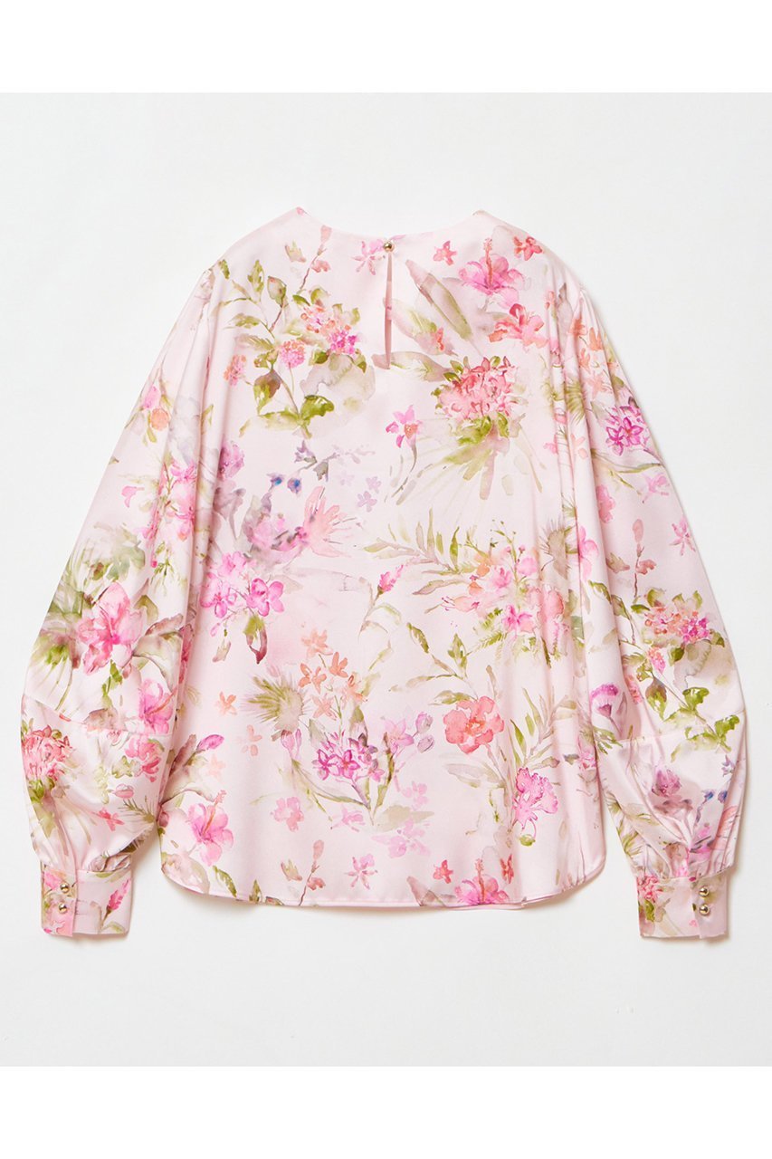 【アルアバイル/allureville】の【LOULOU WILLOUGHBY】RATTI ソフトフラワープリントブラウス 人気、トレンドファッション・服の通販 founy(ファニー) 　ファッション　Fashion　レディースファッション　Ladies' Fashion Online　トップス・カットソー　Tops/Tshirt　シャツ/ブラウス　Shirts/Blouses　花柄・フラワープリント・モチーフ　Flower Patterns　おすすめ　Recommend　イタリア　Italy　シンプル　Simple　スリーブ　Sleeve　セットアップ　Set Up　プリント　Print　ロング　Long　冬　Winter　other-2|ID: prp329100004260080 ipo3291000000031374401