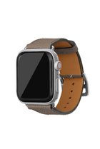 【ボナベンチュラ/BONAVENTURA】の【UNISEX】ノービレ Apple Watch レザーバンド (アダプター:シルバー) エトープ|ID: prp329100004260108 ipo3291000000032815485