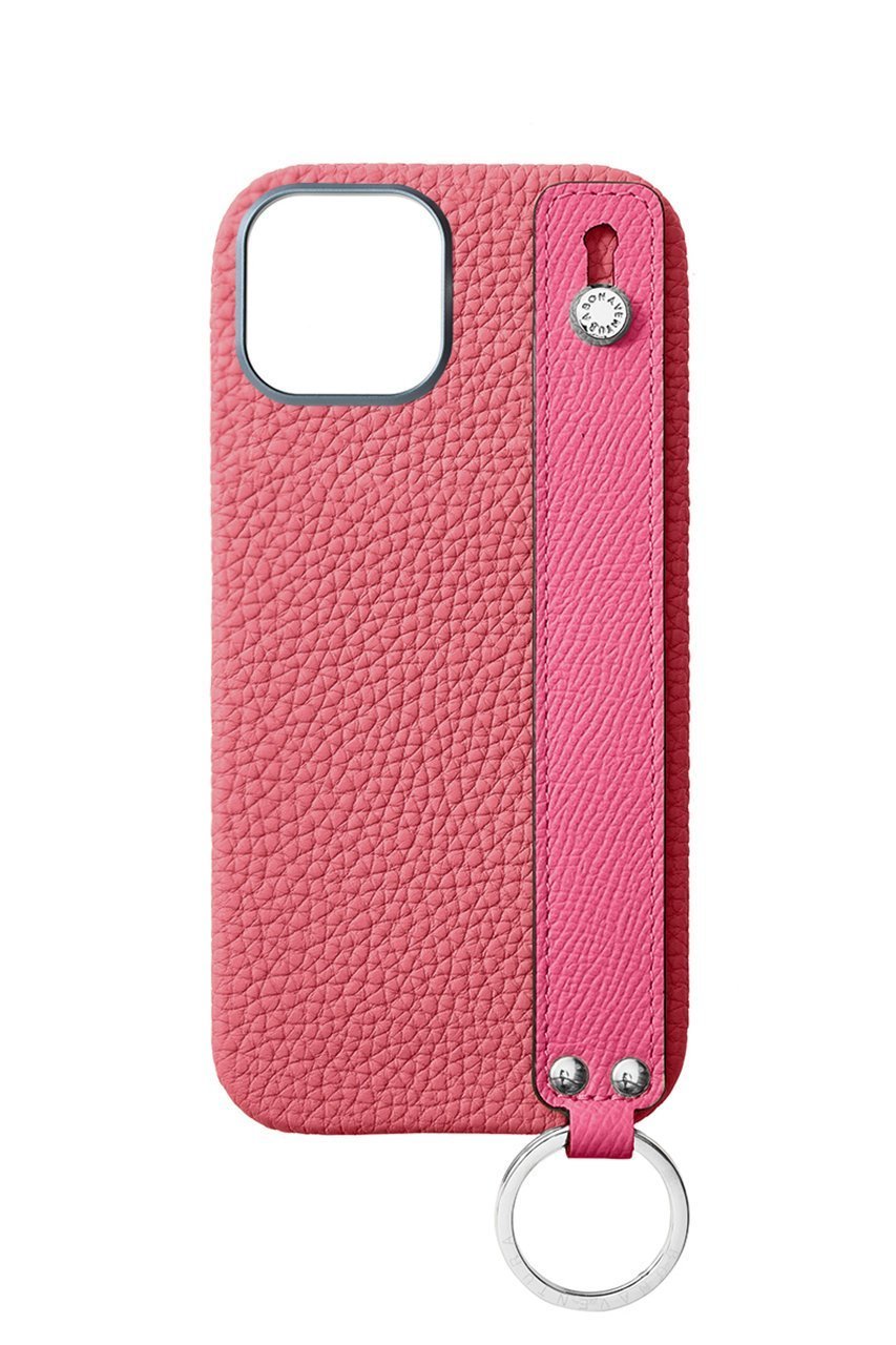 【ボナベンチュラ/BONAVENTURA】のiPhone16 ハンドル付き バックカバーケース シュリンクレザー インテリア・キッズ・メンズ・レディースファッション・服の通販 founy(ファニー) 　ファッション　Fashion　レディースファッション　Fashion for Women　バッグ　Bags　コーティング　Coating, Coated Finish　スタイリッシュ　Stylish, Fashionable　スタンド　Stand Collar, Upright Stand　チャーム　Charm, Pendant　ポケット　Pocket, Pocket Detail　ユニセックス　Unisex, Genderless　ラップ　Wrap, Wrap Design　おすすめ　Recommended / Our Picks　エレガント 上品　Elegant　スマホケース　Smartphone Case　iPhone アイフォーン　iPhone　APHP 16/Pro|ID: prp329100004261111 ipo3291000000032821301