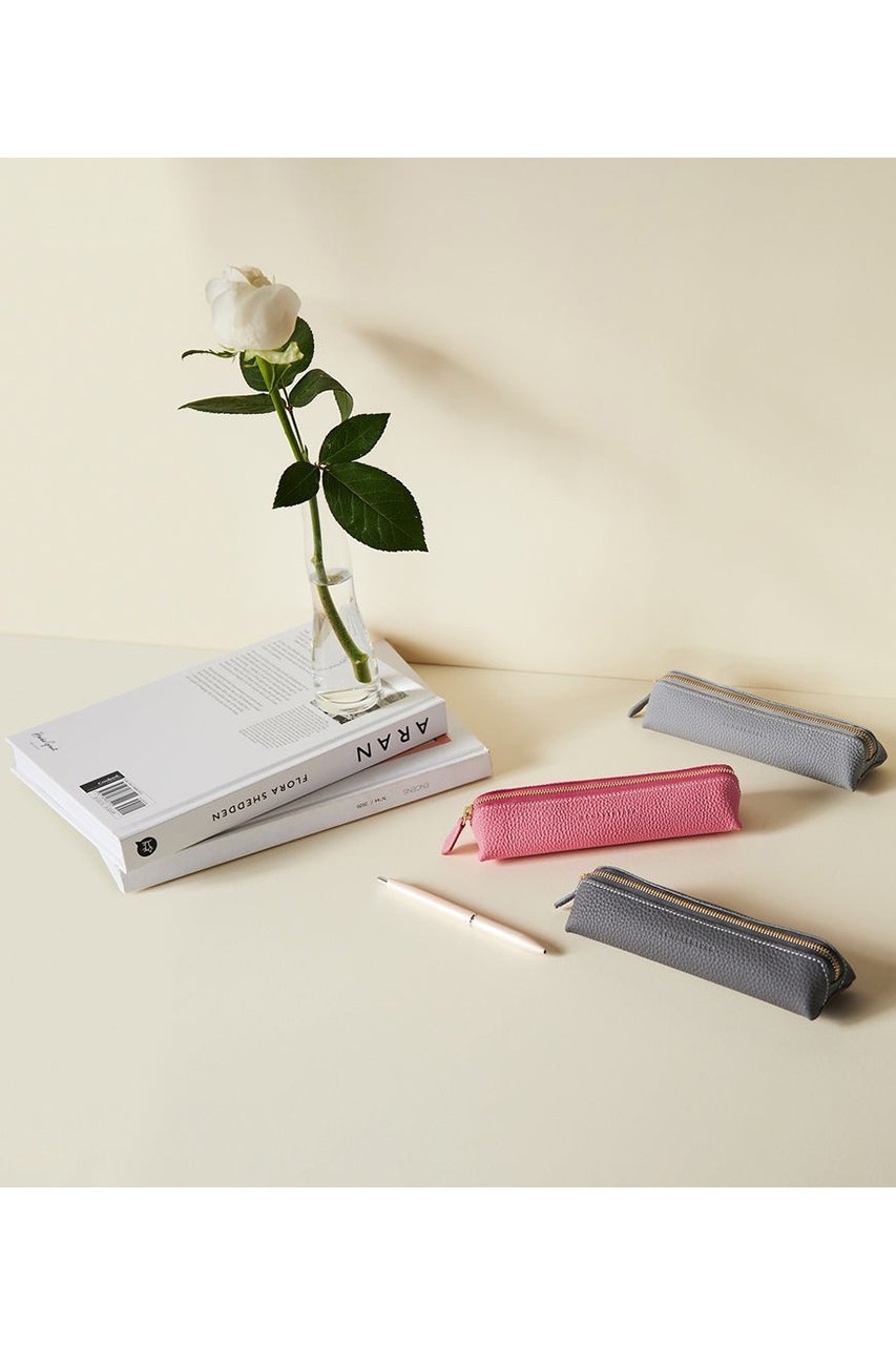 【ボナベンチュラ/BONAVENTURA】の【UNISEX】ペンケース シュリンクレザー 人気、トレンドファッション・服の通販 founy(ファニー) 　ファッション　Fashion　レディースファッション　Fashion for Women　ユニセックス　Unisex, Genderless　コーティング　Coating, Coated Finish　シンプル　Simple, Minimal　ジップ　Zip, Zipper　ステーショナリー　Stationery, Office Supplies　スリム　Slim, Slim Fit　ファブリック　Fabric, Textile　エレガント 上品　Elegant　other-5|ID: prp329100004261116 ipo3291000000036021697