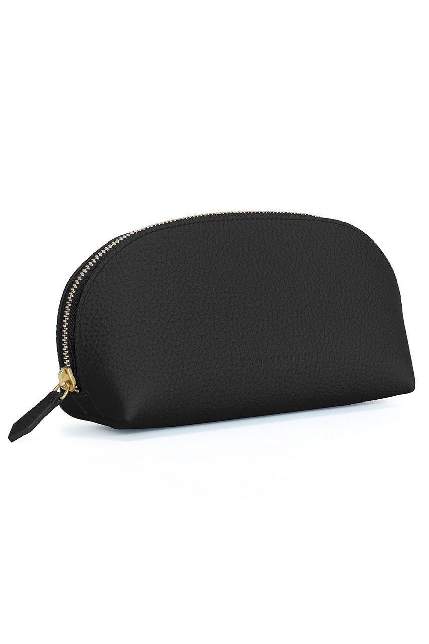 【ボナベンチュラ/BONAVENTURA】の【UNISEX】コスメティックポーチ シュリンクレザー (スモール) インテリア・キッズ・メンズ・レディースファッション・服の通販 founy(ファニー) ファッション Fashion レディースファッション Fashion for Women ポーチ&ミニバッグ Pouches & Mini Bags コーティング Coating, Coated Finish ジップ Zip, Zipper フラット Flat, Flat Shoes ポケット Pocket, Pocket Detail ポーチ Pouch, Small Case ユニセックス Unisex, Genderless リップ Lip, Lip Motif エレガント 上品 Elegant ブラック|ID: prp329100004261117 ipo3291000000032815788