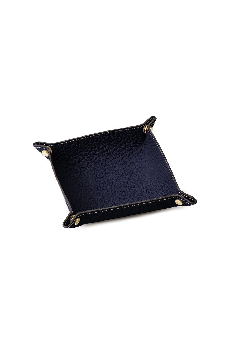 【ボナベンチュラ/BONAVENTURA】の【UNISEX】バレットトレー シュリンクレザー (スモール) インテリア・キッズ・メンズ・レディースファッション・服の通販 founy(ファニー) 　ファッション　Fashion　レディースファッション　Fashion for Women　レイングッズ・傘・晴雨兼用傘　Umbrellas & Rain Gear　アクセサリー　Fashion Accessories　コーティング　Coating, Coated Finish　傘　Umbrella, Parasol　時計　Watch, Wristwatch　ハンカチ　Handkerchief, Hanky　フラット　Flat, Flat Shoes　ユニセックス　Unisex, Genderless　旅行　Travel　エレガント 上品　Elegant　ネイビー|ID: prp329100004261124 ipo3291000000032816200