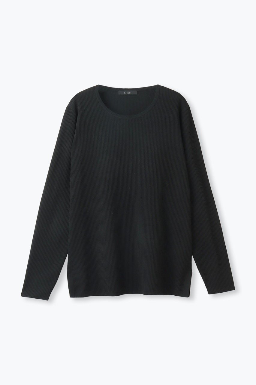 【レリル/lelill】のハイテクリブニット インテリア・キッズ・メンズ・レディースファッション・服の通販 founy(ファニー) ファッション Fashion レディースファッション Fashion for Women トップス・カットソー Cut & Sew Tops ニット Knit Tops & Sweaters カジュアルプルオーバー・ニットトップス Pullovers & Knit Tops / Casual Pullovers シンプル Simple, Minimal 冬 Winter / This Winter 定番 Standard, Basic Item ブラック|ID: prp329100004261752 ipo3291000000034463654