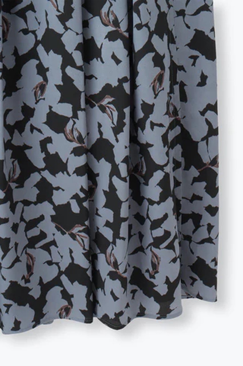 【レリル/lelill】のボタニカルデシンフレアーSK 人気、トレンドファッション・服の通販 founy(ファニー) 　ファッション　Fashion　レディースファッション　Fashion for Women　スカート　Skirts　エレガント 上品　Elegant　ドレープ　Drape, Draping Fabric　フレア　Flare, Flared　フレアースカート　Flared Skirt, A-Line Skirt　other-3|ID: prp329100004261753 ipo3291000000035813198