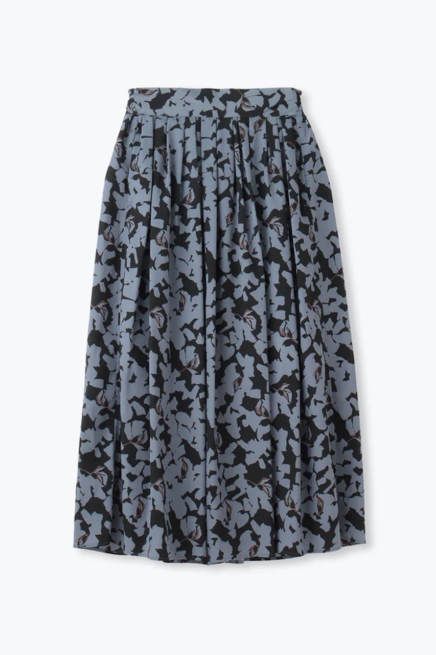【レリル/lelill】のボタニカルデシンフレアーSK インテリア・キッズ・メンズ・レディースファッション・服の通販 founy(ファウニー) 　ファッション　Fashion　レディースファッション　Fashion for Women　スカート　Skirts　エレガント 上品　Elegant　ドレープ　Drape, Draping Fabric　フレア　Flare, Flared　フレアースカート　Flared Skirt, A-Line Skirt　ラベンダー|ID: prp329100004261753 ipo3291000000036752207