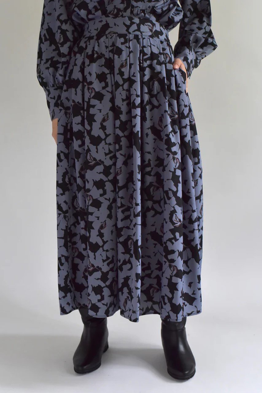 【レリル/lelill】のボタニカルデシンフレアーSK 大人の最旬トレンドファッション＆コーディネート founy(ファウニー) 　ファッション　Fashion　レディースファッション　Fashion for Women　スカート　Skirts　エレガント 上品　Elegant　ドレープ　Drape, Draping Fabric　フレア　Flare, Flared　フレアースカート　Flared Skirt, A-Line Skirt　other-7|ID: prp329100004261753 ipo3291000000036752213